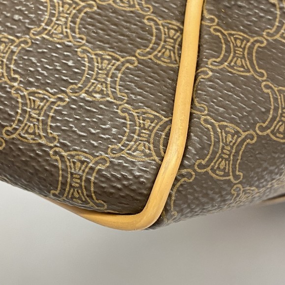 Celine Macadam Handbag Brown - Picture 6 of 13